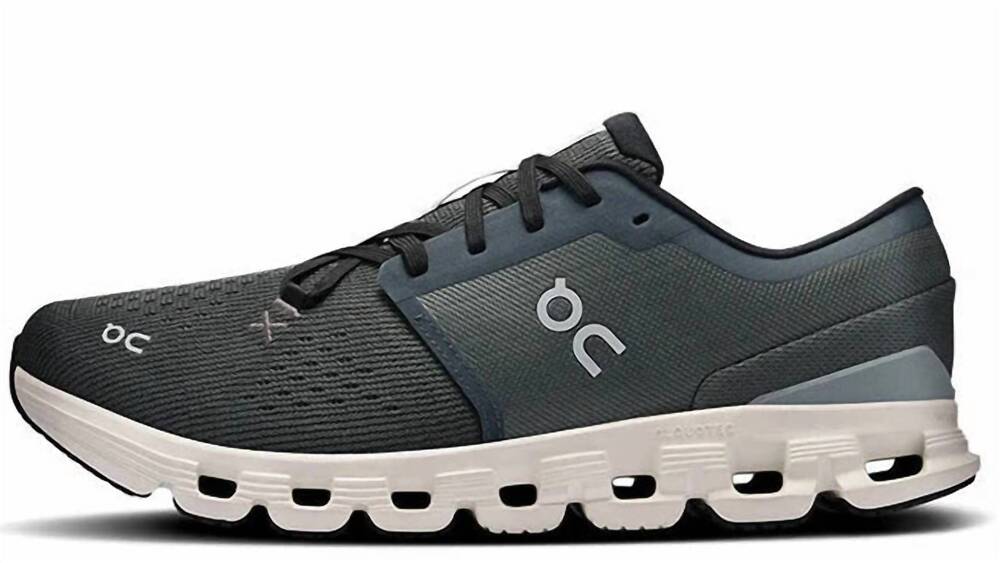 NEW ON men's cloud x4 shoes in shadow/apollo